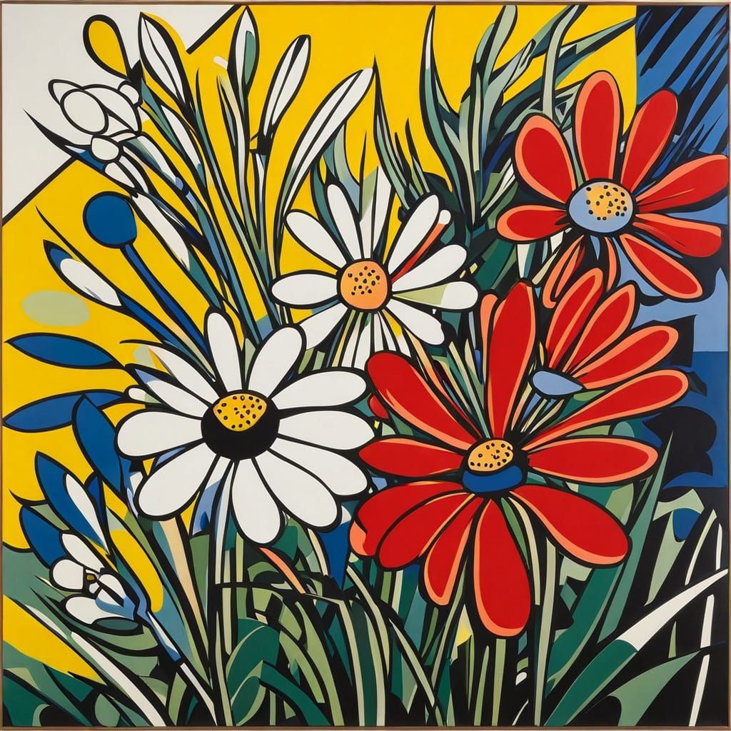 Lichtenstein flowers