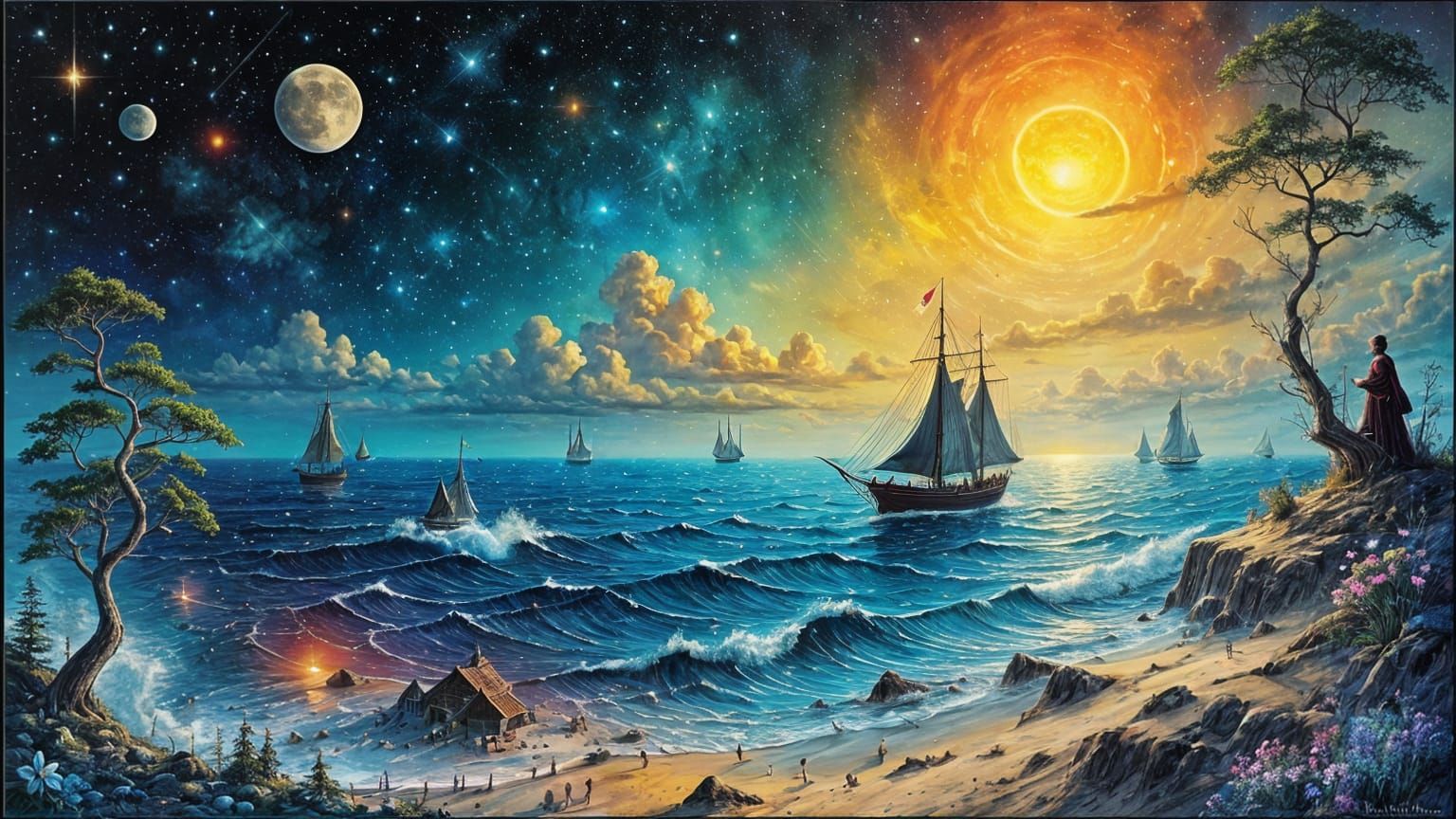 Ancestors in Stars: Caravels and Cosmic Dreams