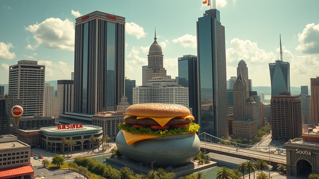 Handy Burger Fast Food Headquarters