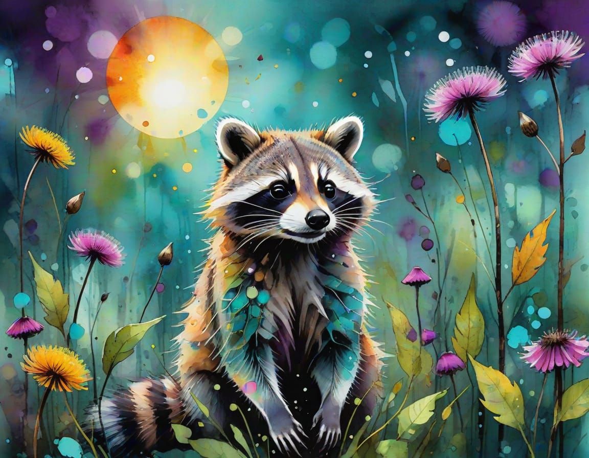 Vibrant Celebration of Nature in Digital Art