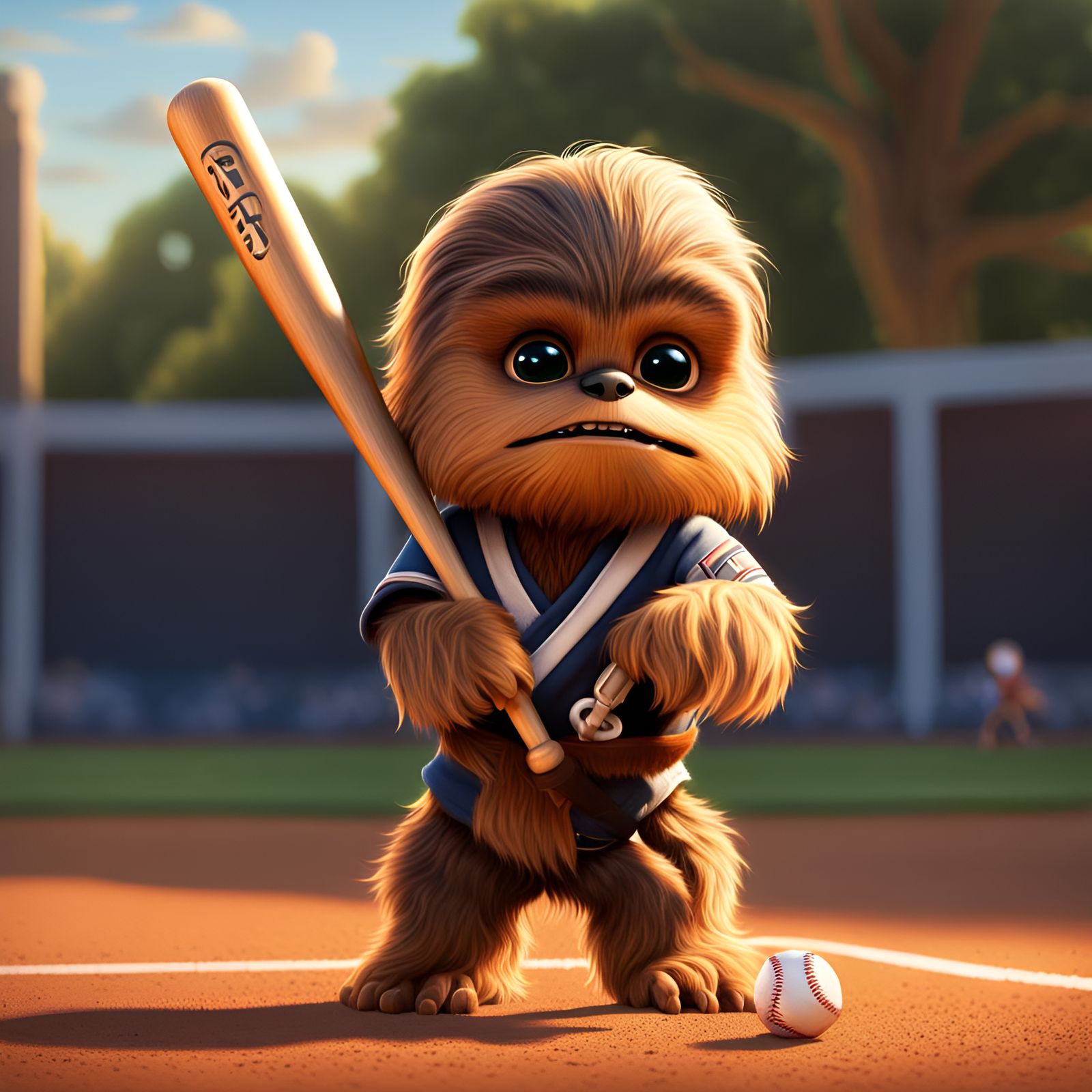 Rrrr-ghgh-ghgh - "Mini-Mighty Wookiee"