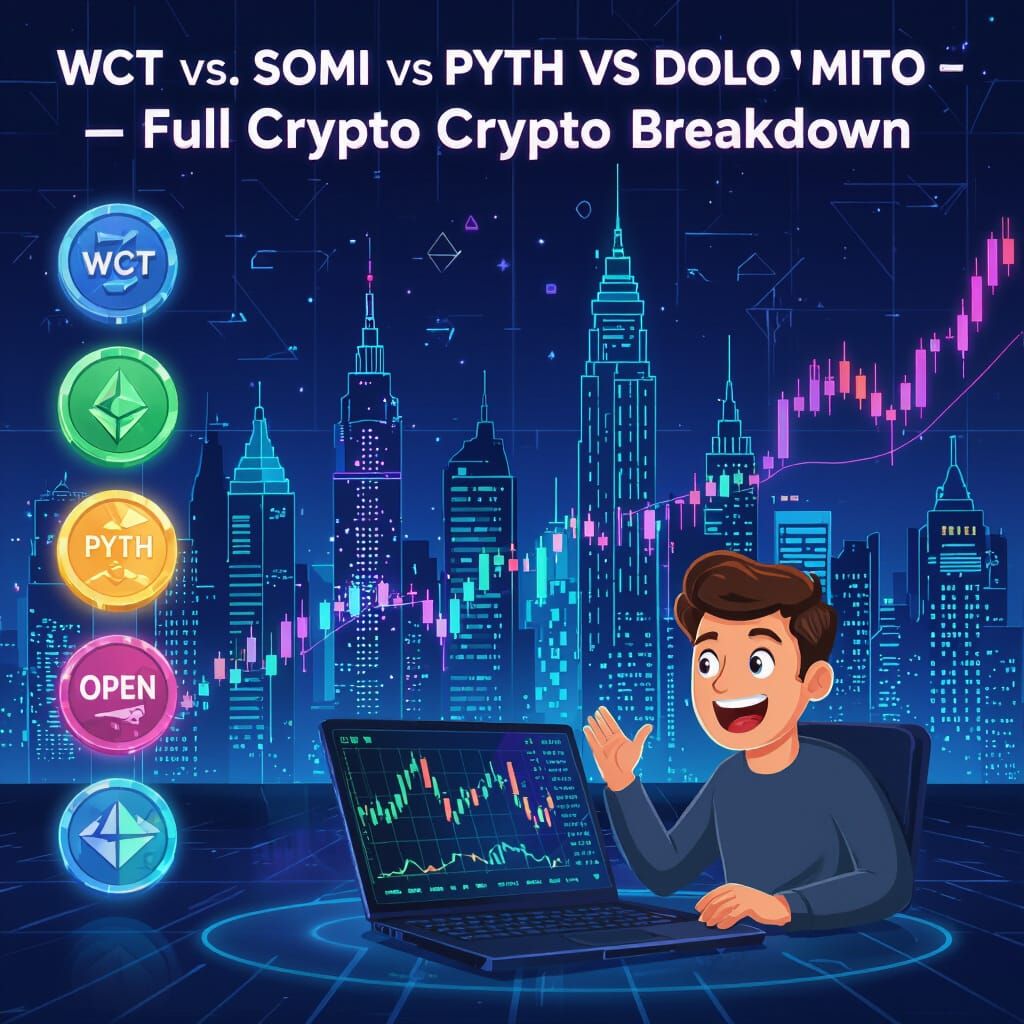 Crypto Breakdown: WCT vs SOMI vs PYTH vs DOLO vs OPEN vs MIT...