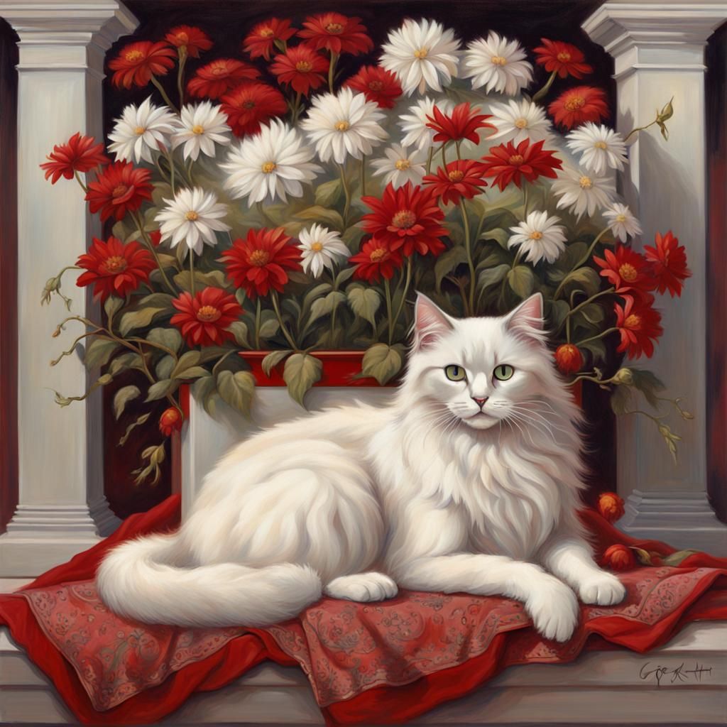 Sinister Ragdoll Cat Family in Decorative Box