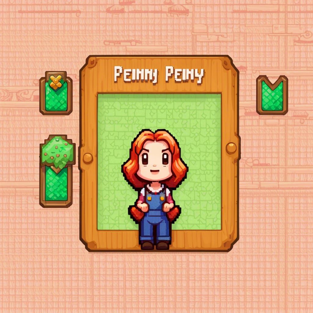 Stardew Valley's Penny: An AI Rendition