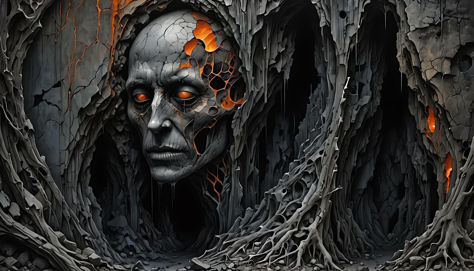 Unnerving Wall Cracks Reveal Gaping Holes