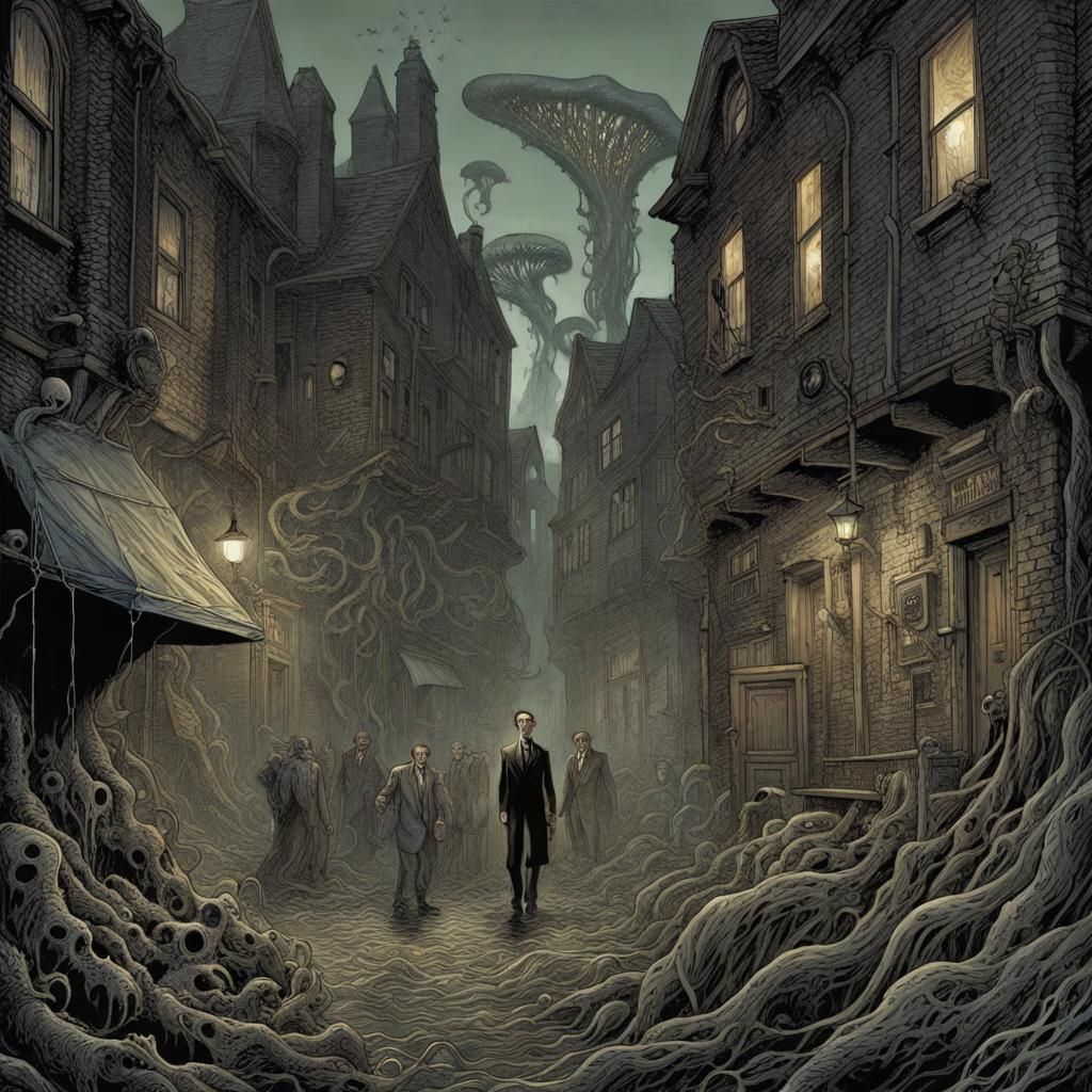 Dark Alleys: H.P. Lovecraft in Comic Book Art