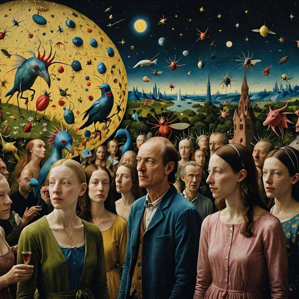 Bosch's Delightful Characters Come Alive: Hyperrealistic Pho...