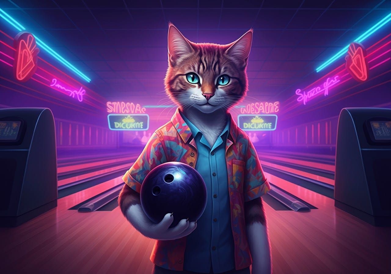 Bowling Alley Cat