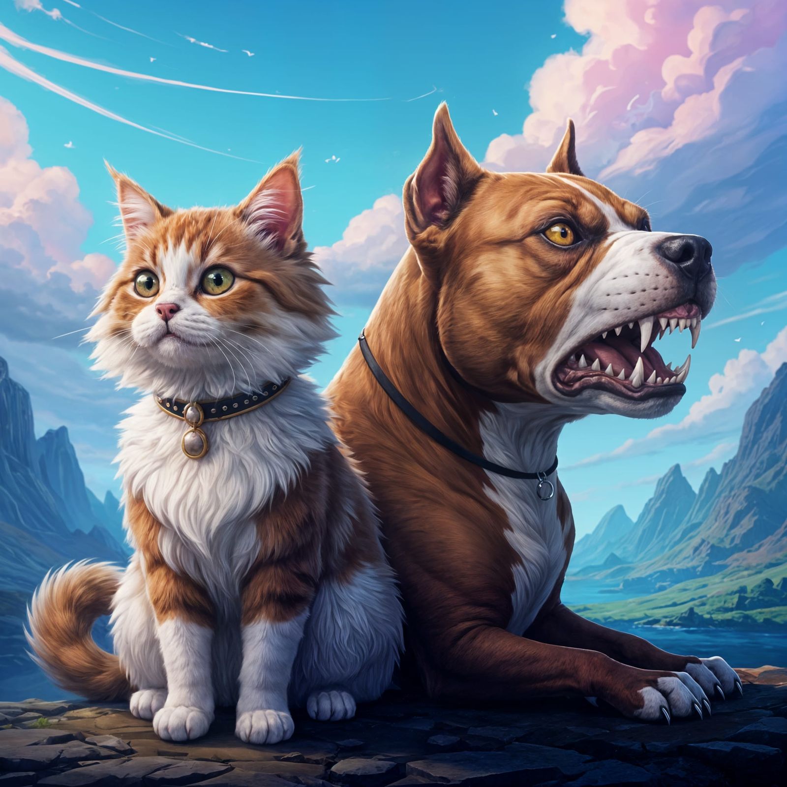 Cat and Dog