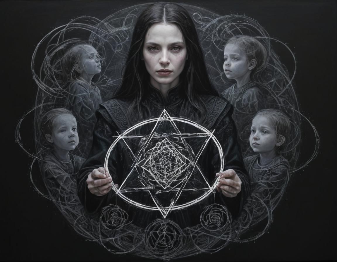 Manifestation Sigil in Glass Lightbulb