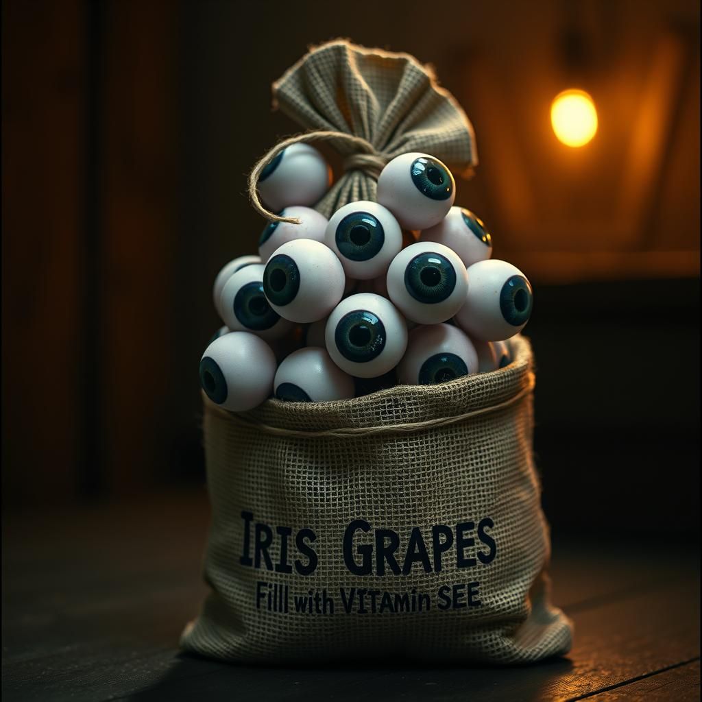 Iris Grapes: An Eyeball Harvest