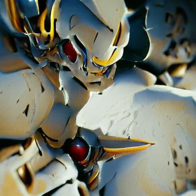 Gundam Barbatos Final Fight: 3D Shaded Robot