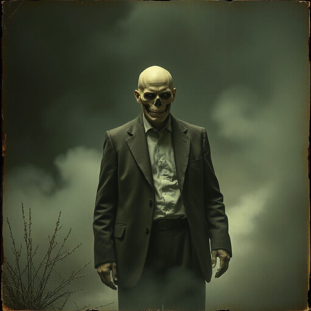 Sinister Vintage Scene in Greg Rutkowski Style