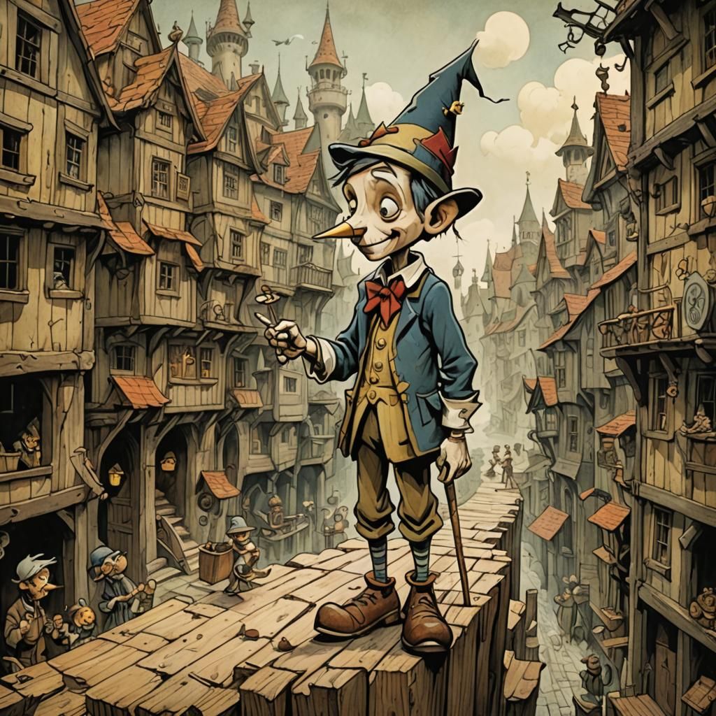 Pinocchio: A Gothic Mystery Masterpiece