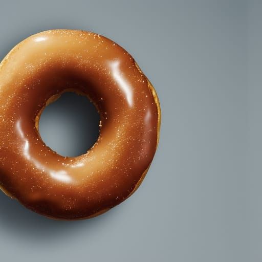 Doughnut in Ellsworth Kelly Style