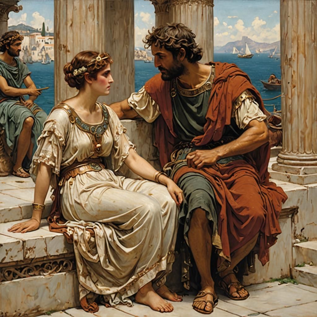 Odysseus and Penelope