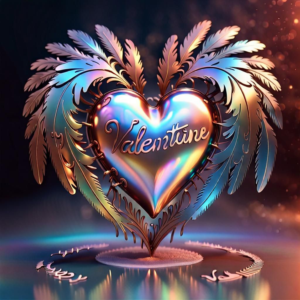 Metal Valentine Heart