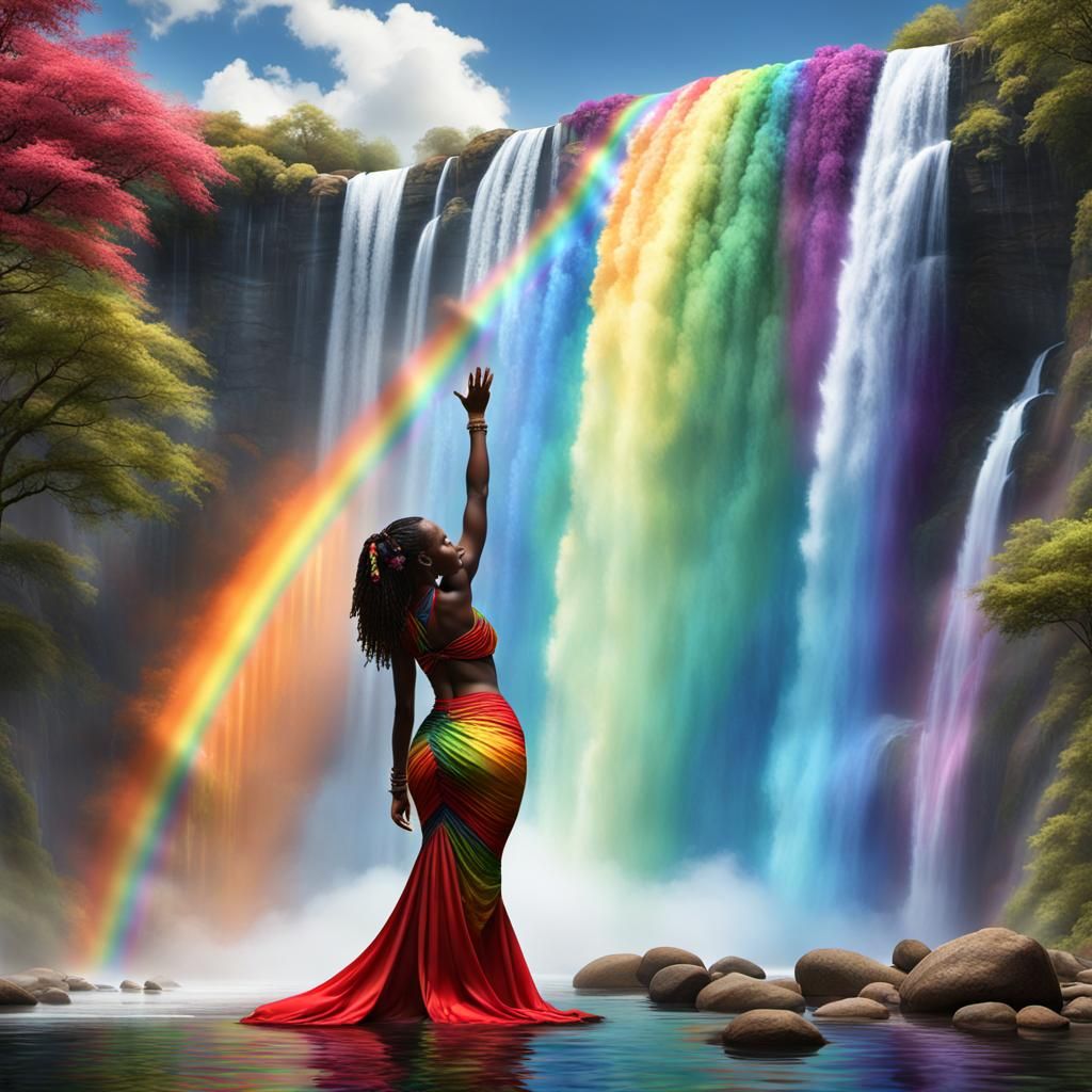 Silhouette Art of Woman on Aerial Silks