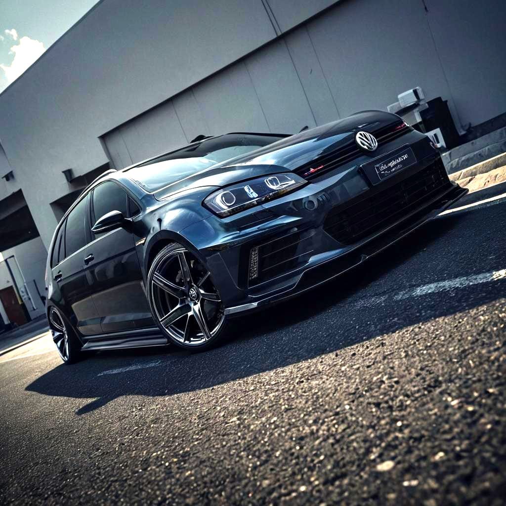 Widebody VW Golf 7R Variant Racecar