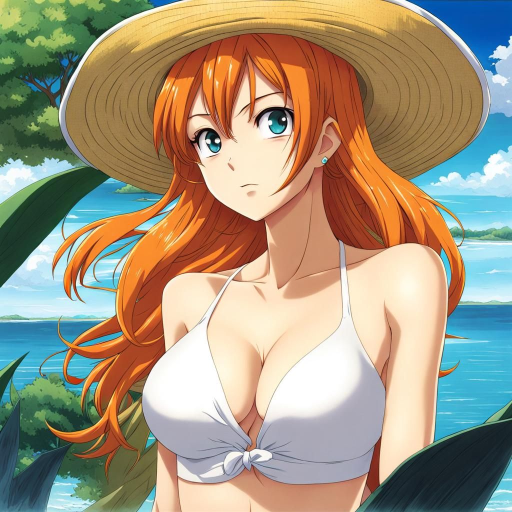 Anime Style Nude Female Figure