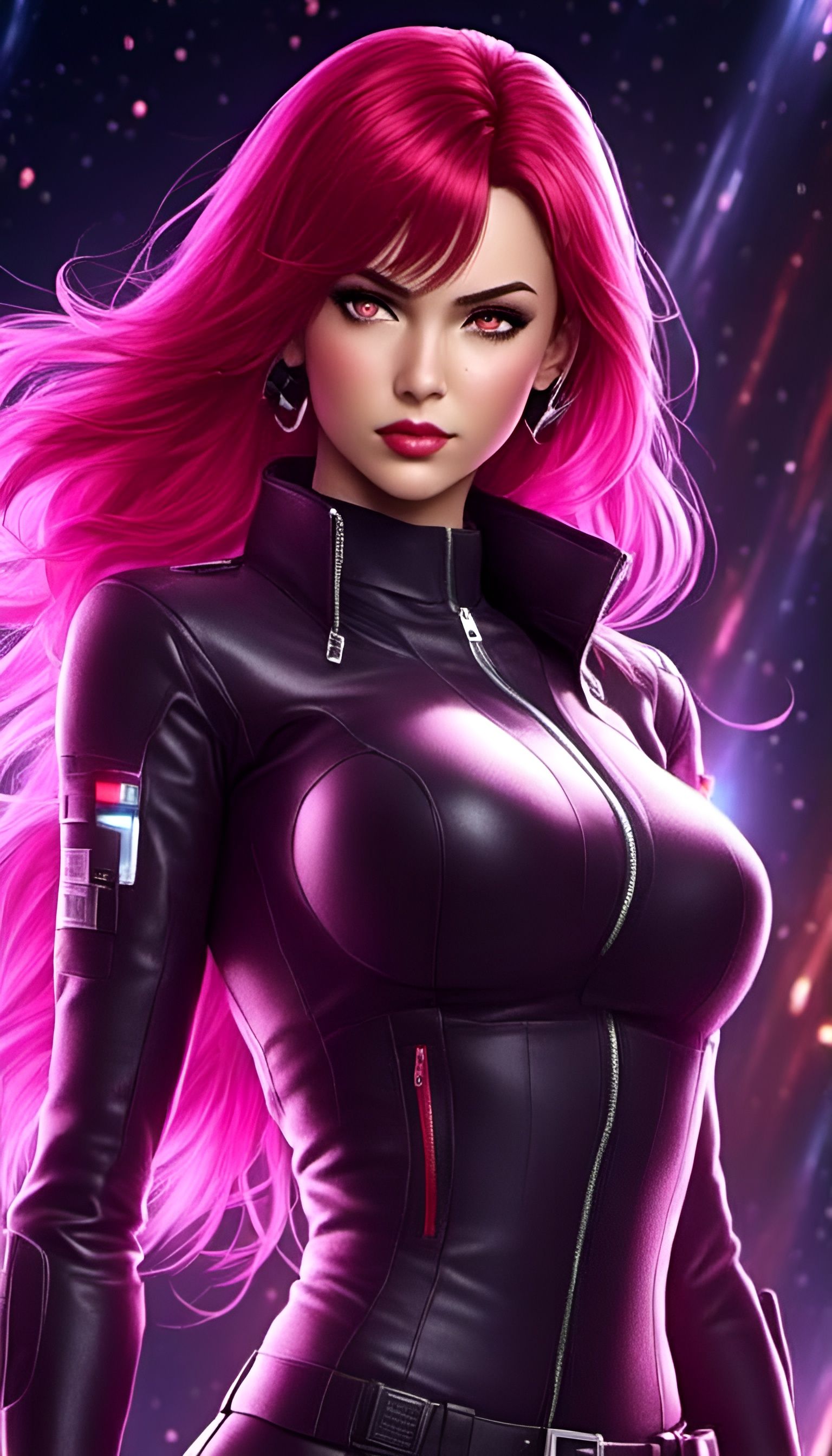 Hyperrealistic Adepta Sororitas in Sci-Fi Cinematic Scene