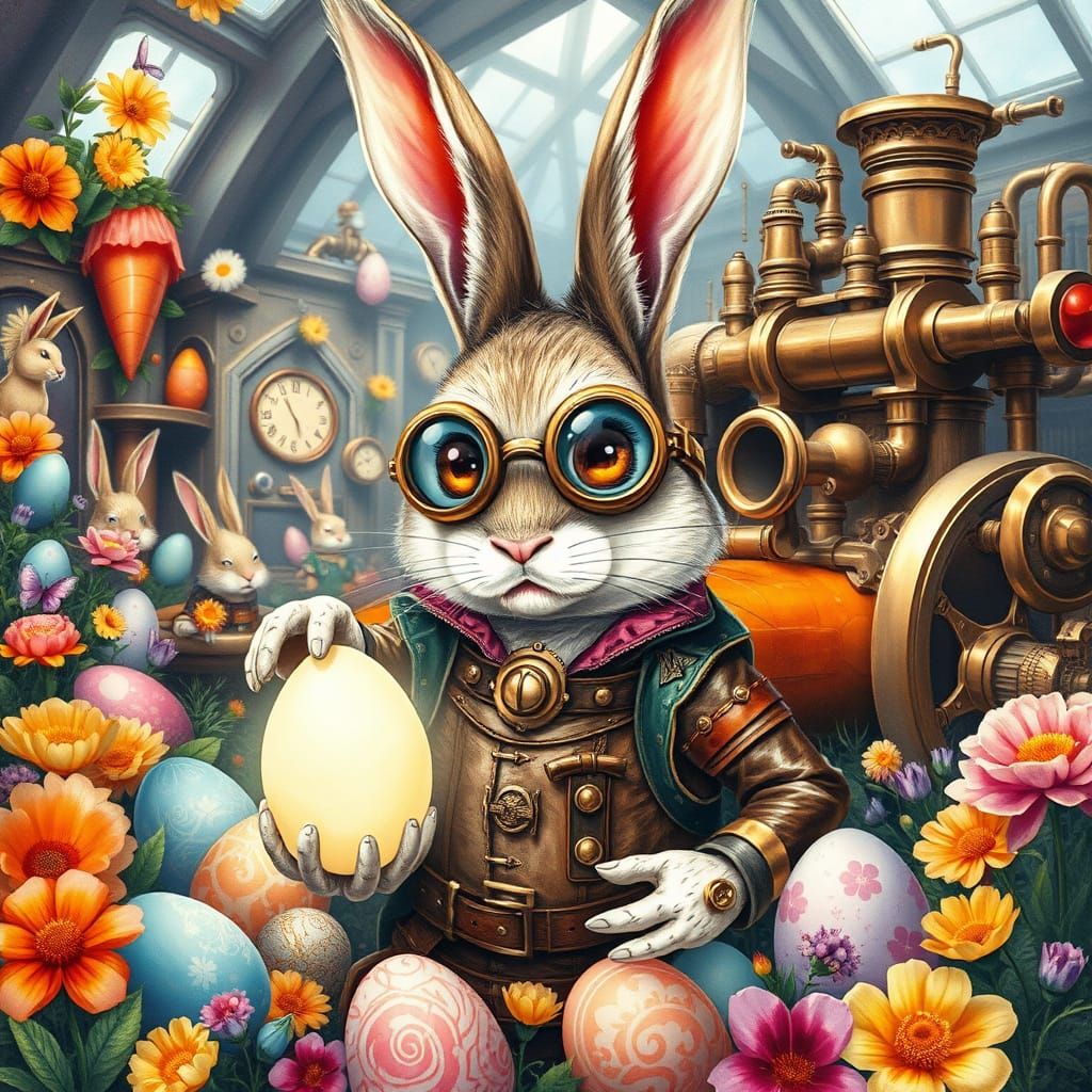 Steampunk - Easter Bunny