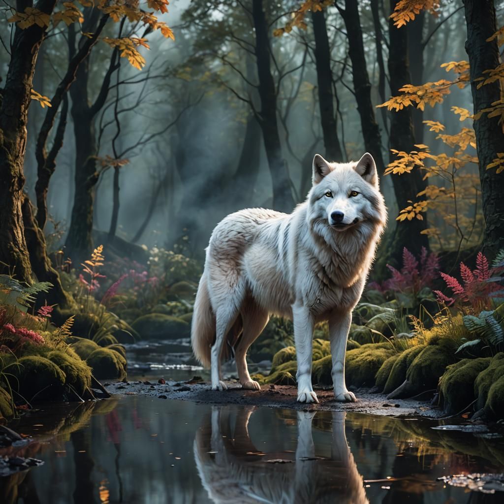 Silver wolf
