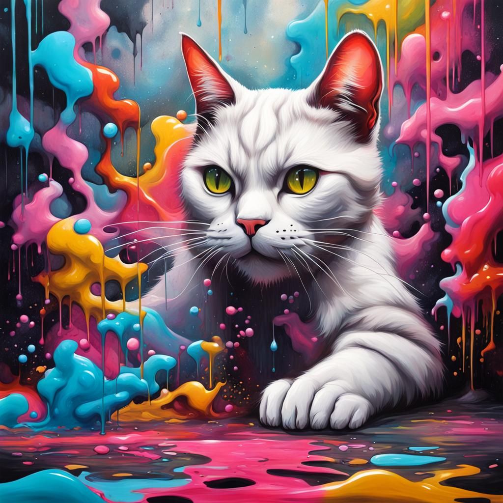Cat Heaven: Graffiti Art in Ultra Quality