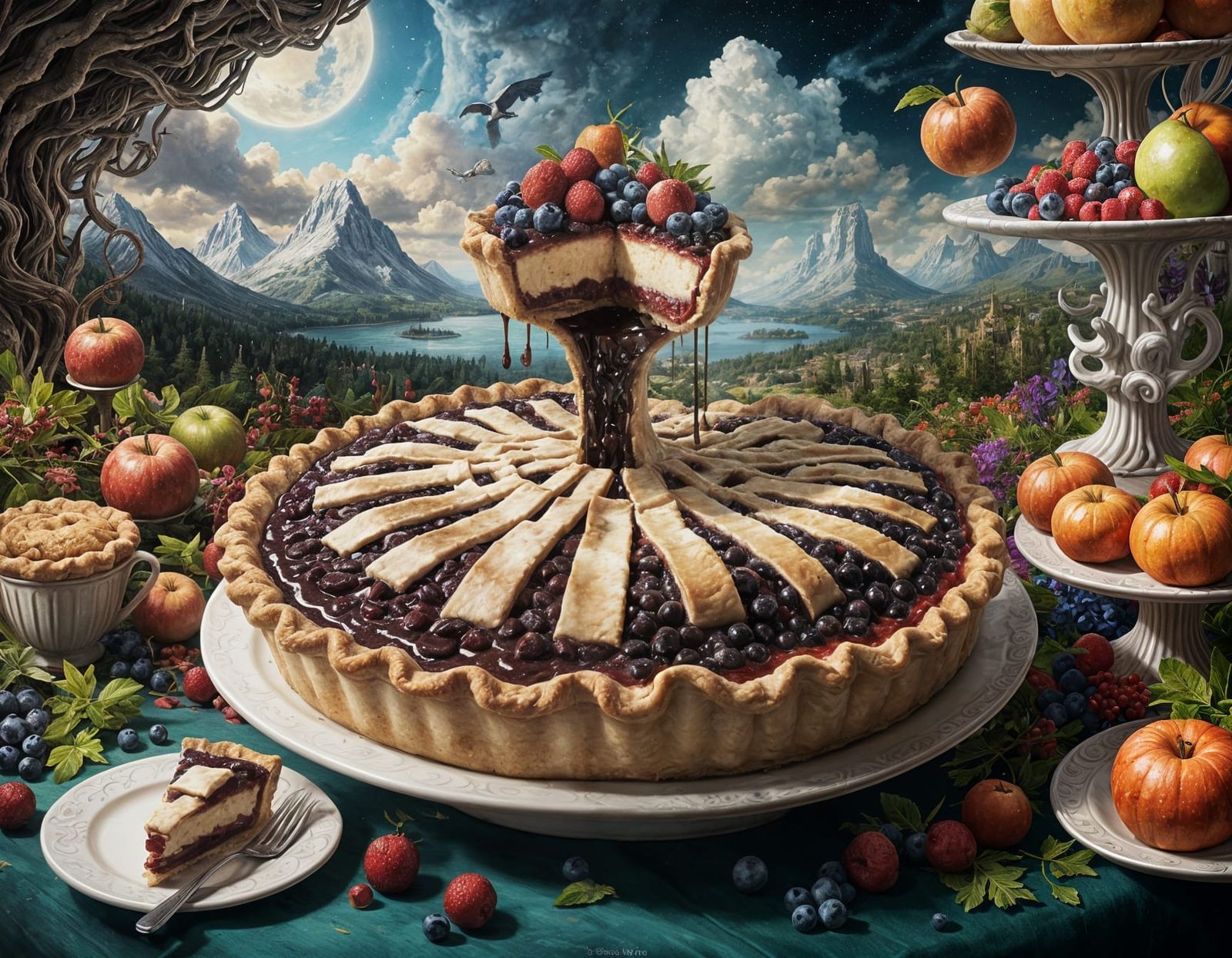 Fantasy Fruit Pie 🥧