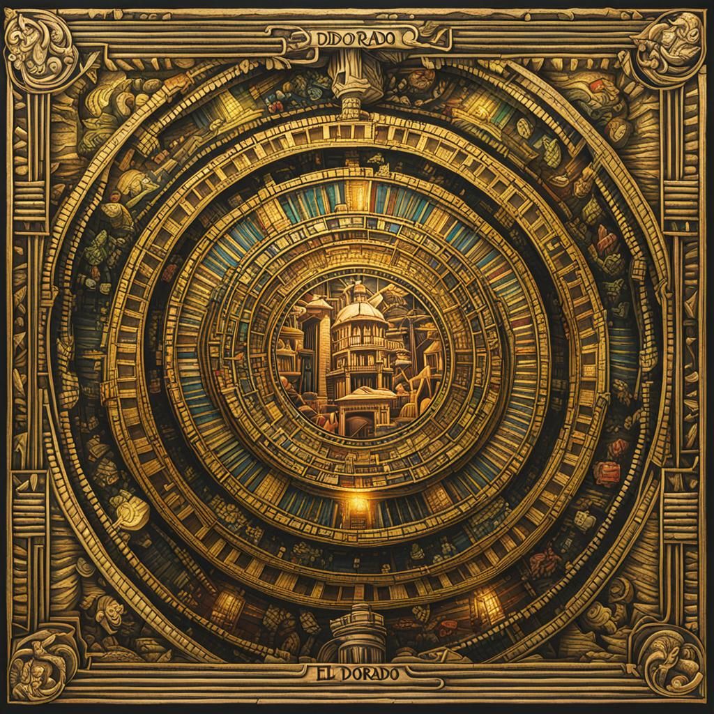AI Renders the Mythical City of El Dorado