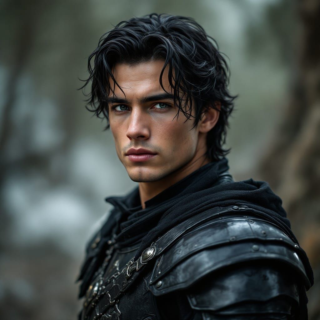 'Byron the Warrior' stood at the edge of the lake and began ...