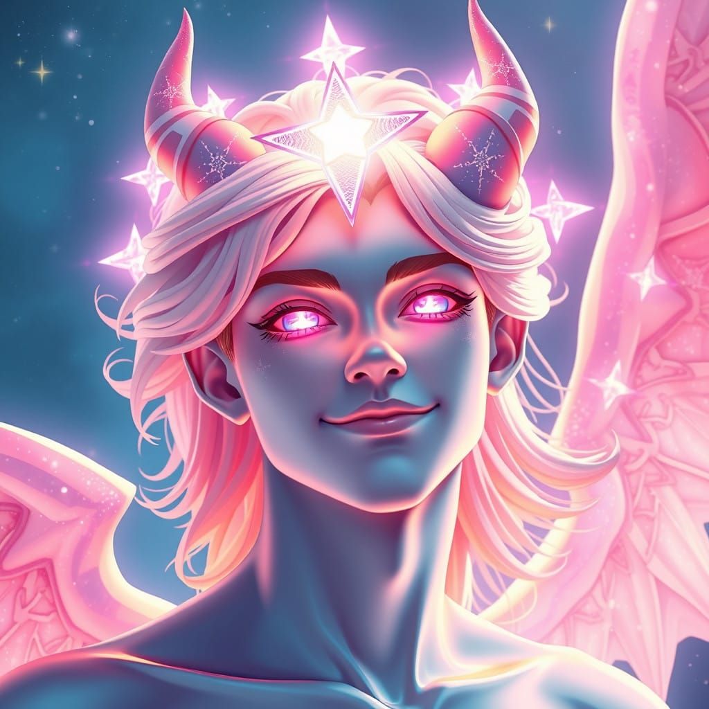 Benevolent Star Demon with Ethereal Presence