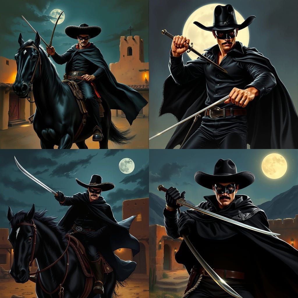 Daring Mexican Hero in Midnight Ride