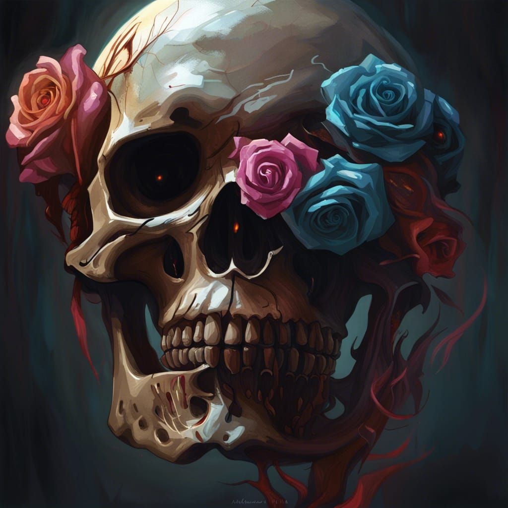 The symbols of life and death Describing without words it's meaning in depth...