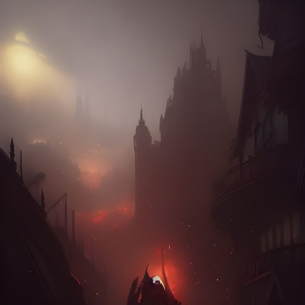 Dark Fantasy Book Concept Art in 8k Resolution