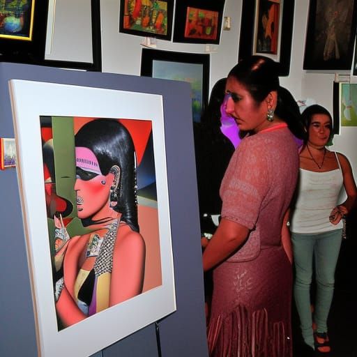 Travesti Art Exhibition, Bronx, Bogotá, 2008