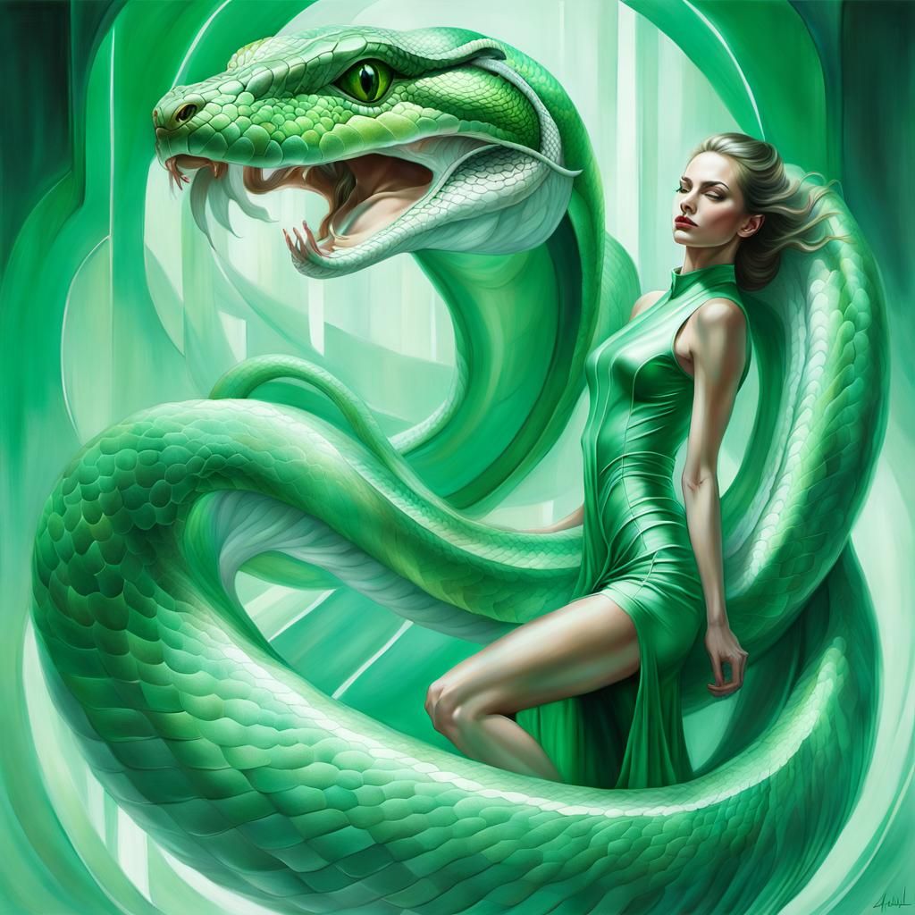 green