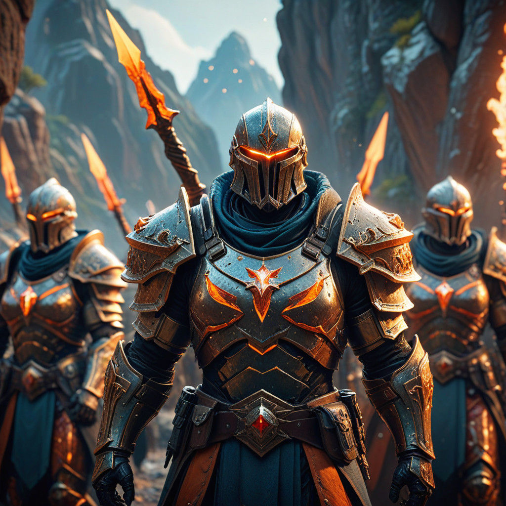 Majestic Fantasy Armies Unite in Emerald Realms