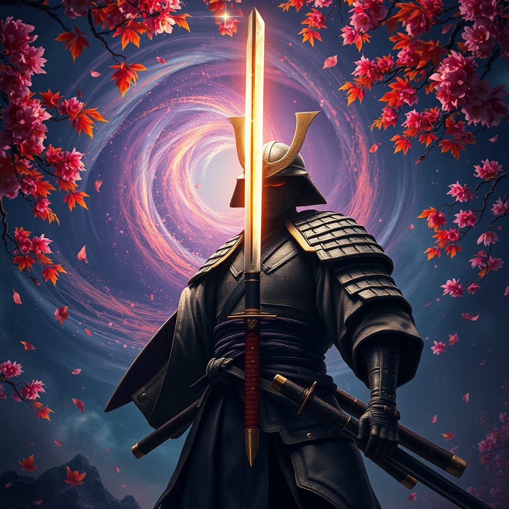 Ethereal Warrior Summoning Sword in Mid Air