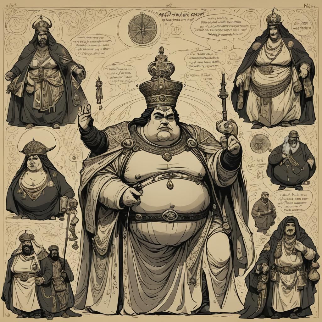 Cryptic Scene: Awaiting Manifestation in Black