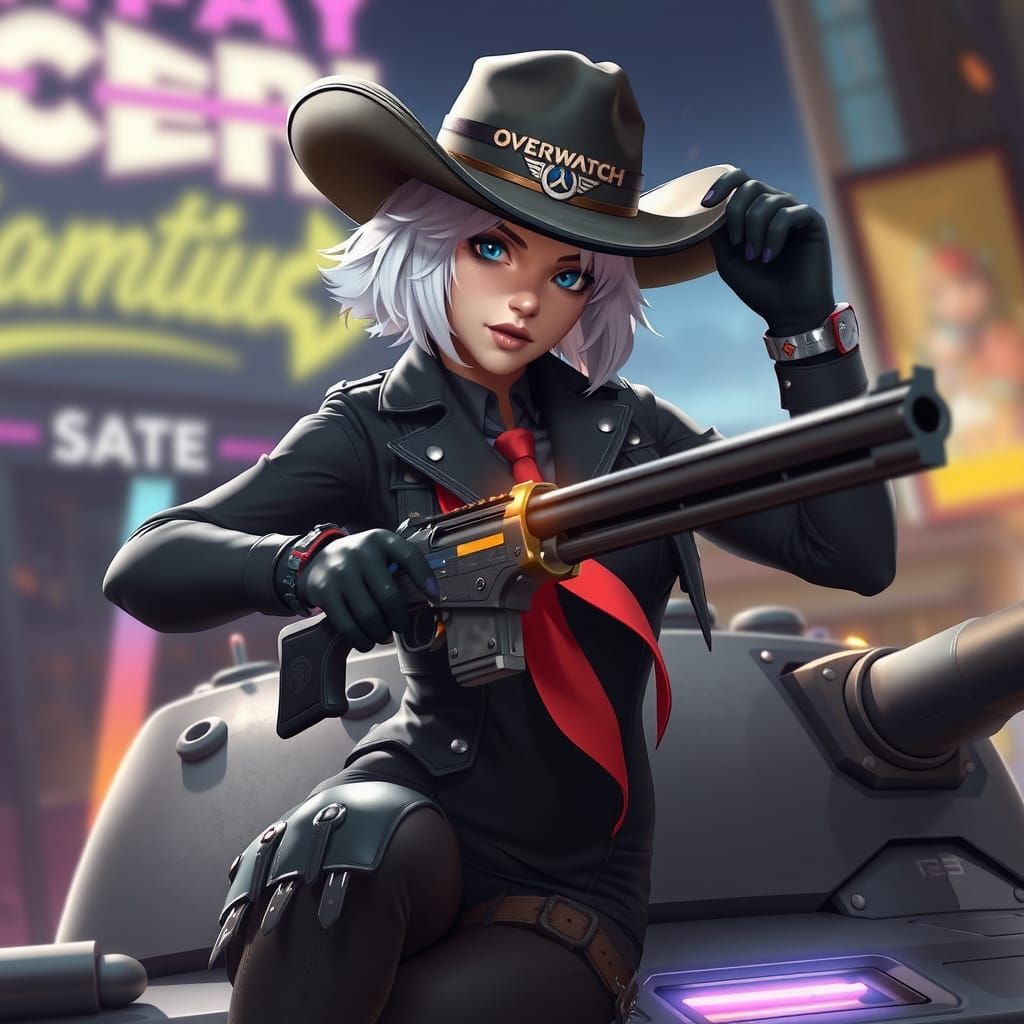 Overwatch, Elizabeth Caledonia "Calamity" Ashe