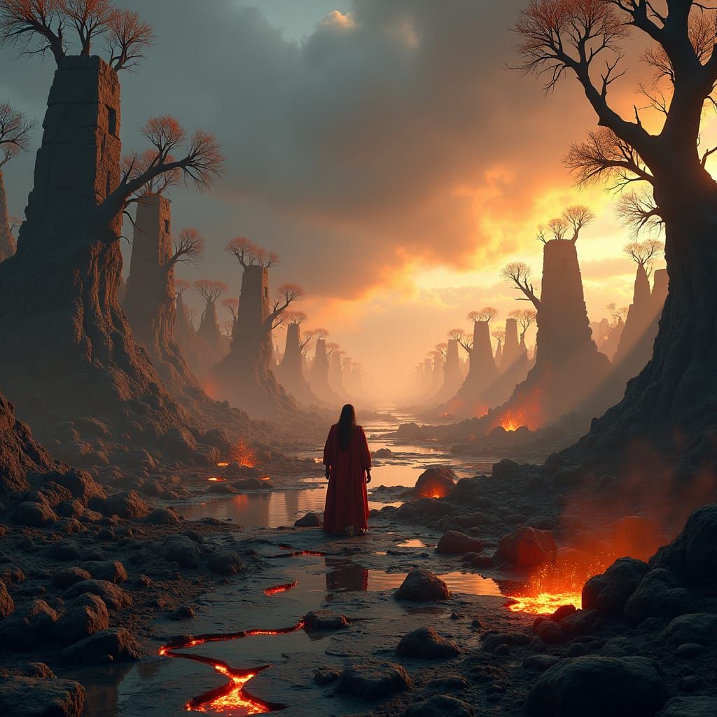 Devastated Ancient World: 3D Animation in Unreal Engine