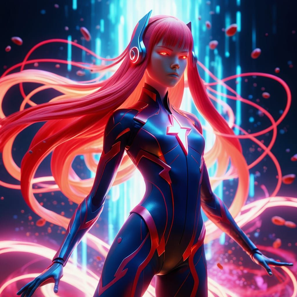 Zero Two in Ethereal Motion