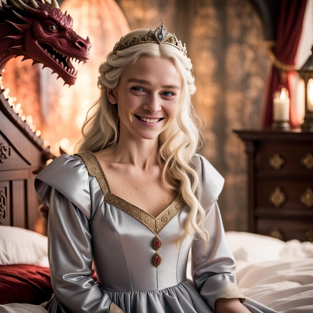 Princess Rhaenyra Targaryen Portrait in Natural Light