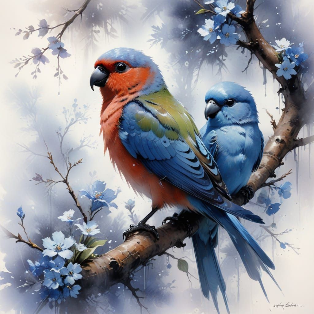 Ethereal Fantasy Landscape in Yoji Shinkawa Style