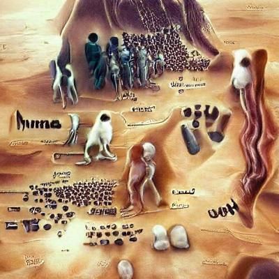 AI Interpretation: The Origin of Humans