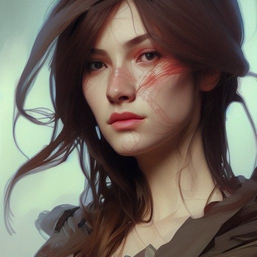 Hyperdetailed Portrait with Dynamic Lighting