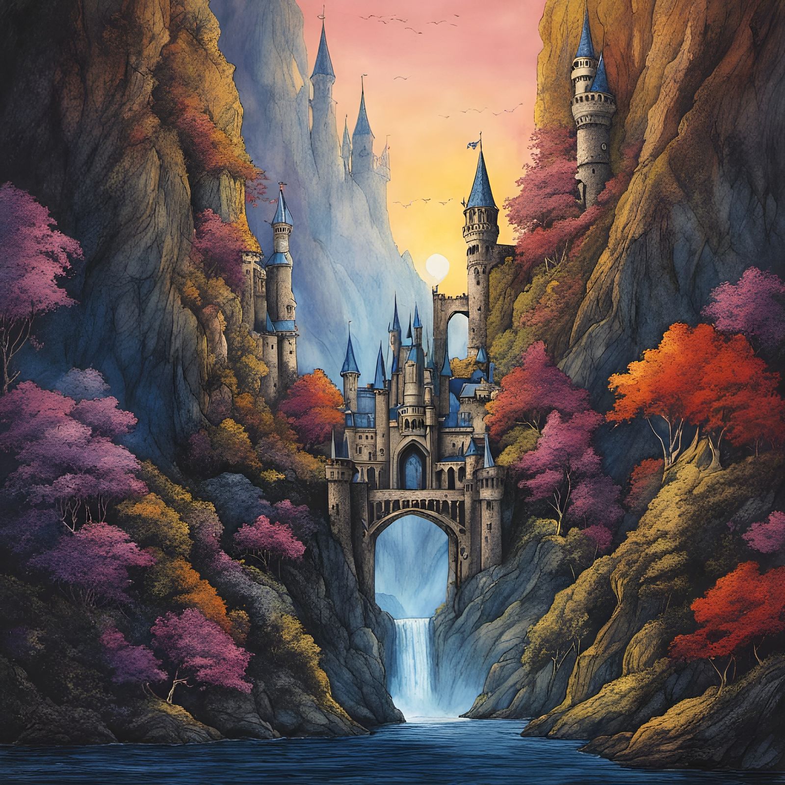 Fantasy castle