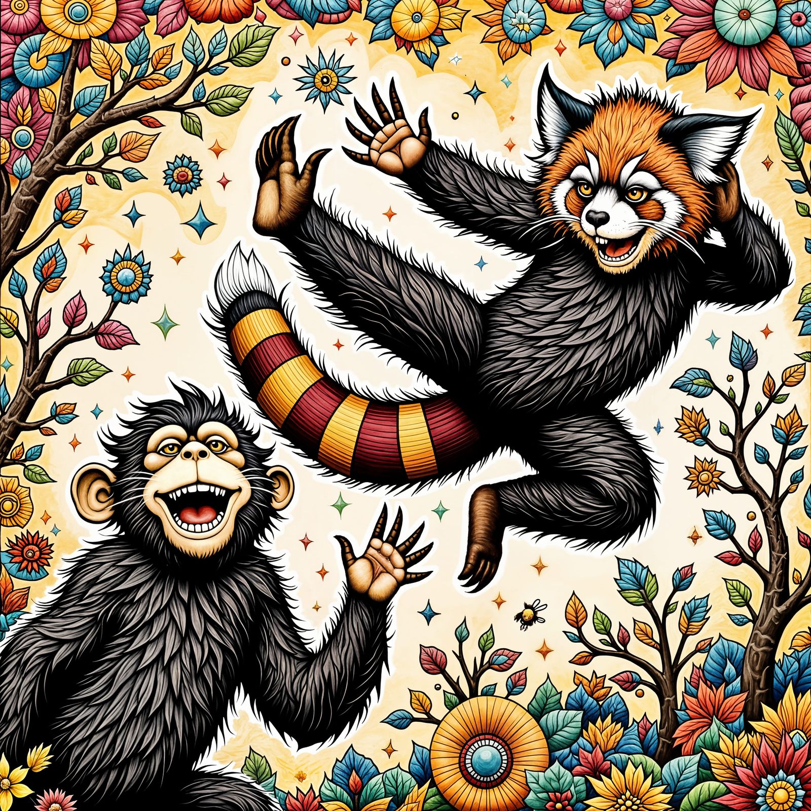 Evolved Text Prompt from @rufusdinosaur