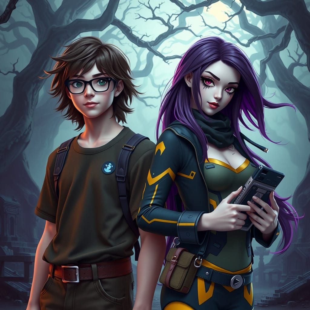 Ethereal Trainer Duo Confronts Ancient Ruins in a Blend of F...